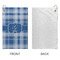 Plaid Microfiber Golf Towels - Small - APPROVAL