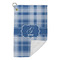 Plaid Microfiber Golf Towels Small - FRONT FOLDED