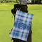 Plaid Microfiber Golf Towels - Small - LIFESTYLE