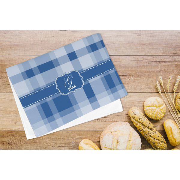 Plaid Microfiber Kitchen Towel - LIFESTYLE