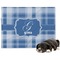 Plaid Dog Blanket - Large (Personalized)