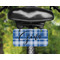 Plaid Mini License Plate on Bicycle - LIFESTYLE Two holes