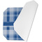 Plaid Octagon Placemat - Single front (folded)