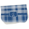 Plaid Burp Cloth - Fleece w/ Name and Initial
