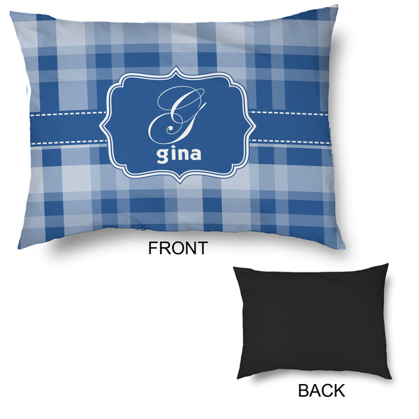 Plaid Outdoor Dog Beds - Large - APPROVAL