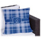 Plaid Outdoor Pillow - 16" (Personalized)