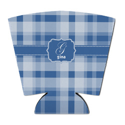 Plaid Party Cup Sleeve - with Bottom (Personalized)