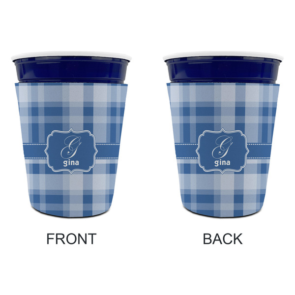 Plaid Party Cup Sleeves - without bottom - Approval