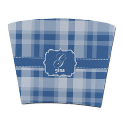 Plaid Party Cup Sleeve - without bottom (Personalized)