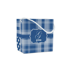 Plaid Party Favor Gift Bags - Matte (Personalized)