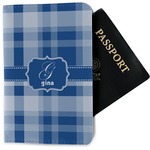 Plaid Passport Holder - Fabric (Personalized)