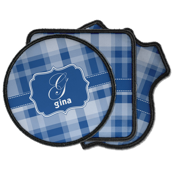 Custom Plaid Iron on Patches (Personalized)