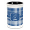 Plaid Ceramic Pencil Holders - Black
