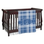 Plaid Baby Blanket (Double Sided) (Personalized)