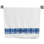 Plaid Bath Towel (Personalized)