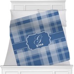 Plaid Minky Blanket (Personalized)