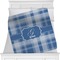 Plaid Minky Blanket (Personalized)