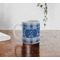 Plaid Personalized Coffee Mug - Lifestyle
