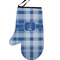 Plaid Personalized Oven Mitt - Left