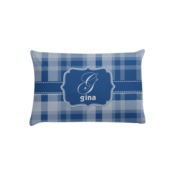 Custom Plaid Pillow Case - Toddler (Personalized)