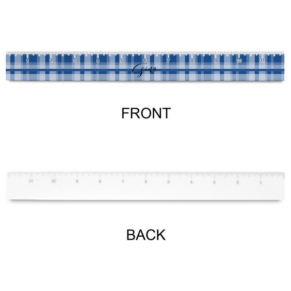 Plaid Plastic Ruler - 12" - APPROVAL