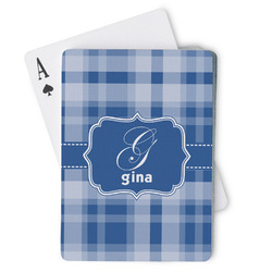 Plaid Playing Cards (Personalized)