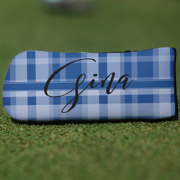 Custom Plaid Blade Putter Cover (Personalized)