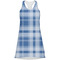 Plaid Racerback Dress - X Large