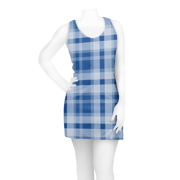 Plaid Racerback Dress - On Model - Front