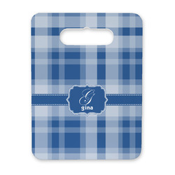 Plaid Rectangular Trivet with Handle (Personalized)