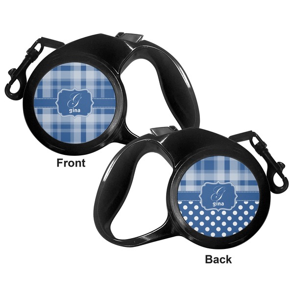 Plaid Retractable Dog Leash - Small - Apvl