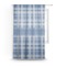 Plaid Sheer Curtain