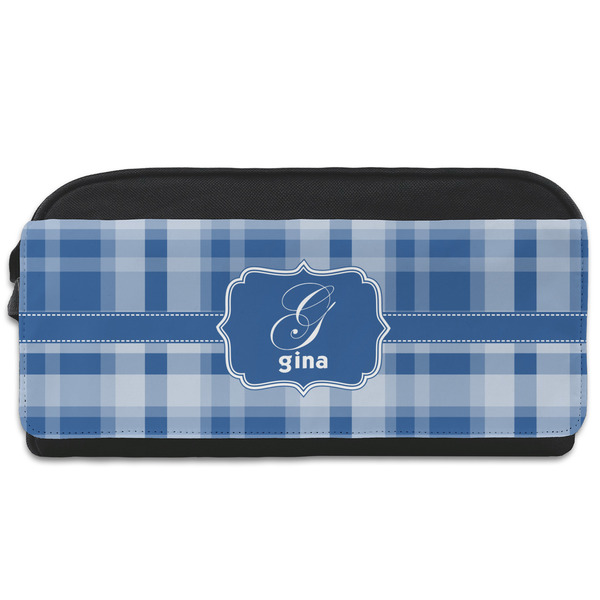 Custom Plaid Shoe Bag (Personalized)
