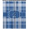 Plaid Extra Long Shower Curtain - 70"x84" (Personalized)
