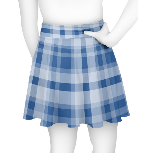 Plaid Skater Skirt - Back