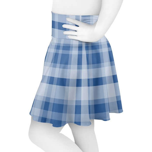 Plaid Skater Skirt - Side