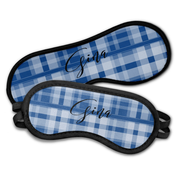 Plaid Sleeping Eye Masks - PARENT