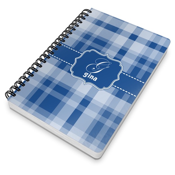Plaid Spiral Journal 7 x 10 - Main