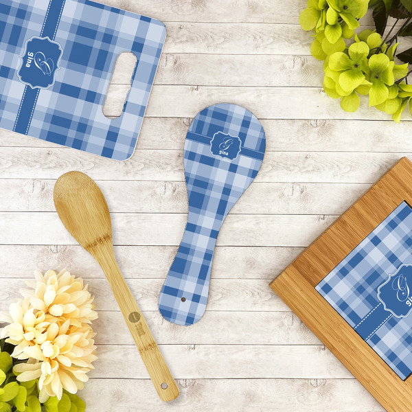 Plaid Spoon Rest Trivet - LIFESTYLE