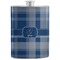 Plaid Stainless Steel Flask (Personalized)