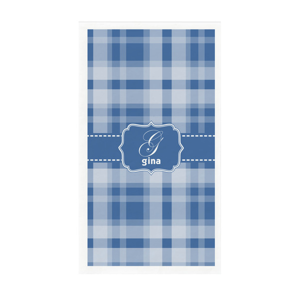 Custom Plaid Guest Towels - Full Color - Standard (Personalized)
