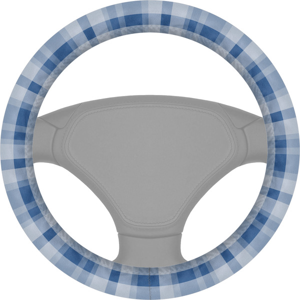 Custom Plaid Steering Wheel Cover