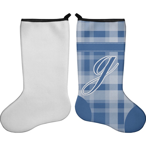 Plaid Stocking - Single-Sided - Approval