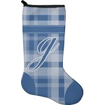 Plaid Holiday Stocking - Neoprene (Personalized)