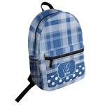Plaid Student Backpack (Personalized)