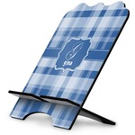 Plaid Stylized Tablet Stand (Personalized)