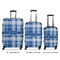 Plaid Suitcase Set 1 - APPROVAL
