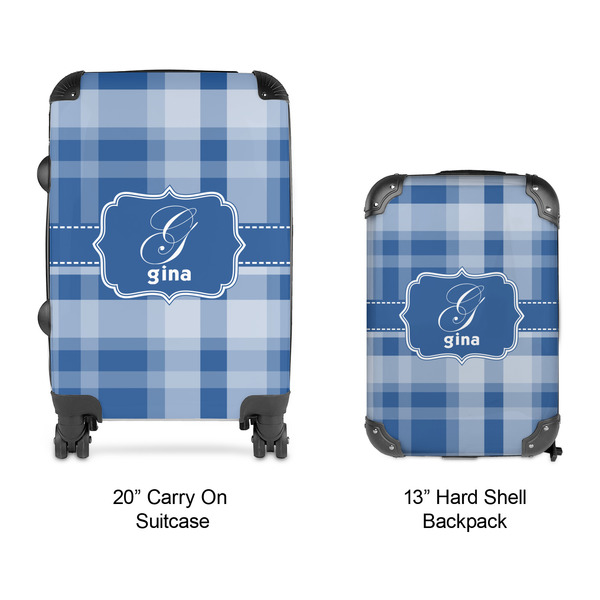Plaid Suitcase Set 4 - APPROVAL