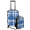 Plaid Suitcase Set 4 - MAIN