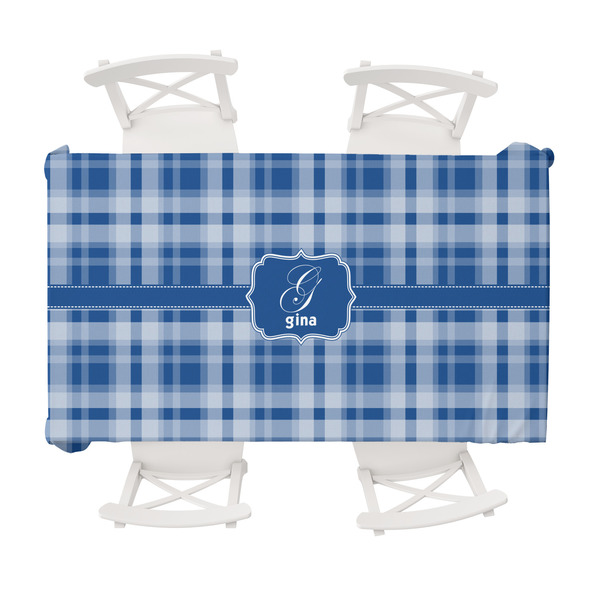 Custom Plaid Tablecloth - 58"x102" (Personalized)